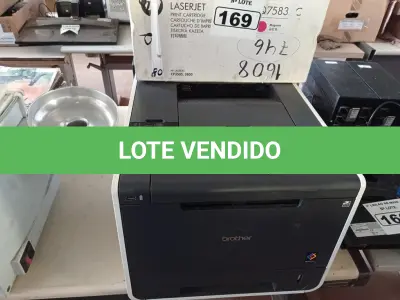 LOTE 169 - 01 IMPRESSORA MARCA BROTHER HL 4150CDN E 01 TONNER Q7583AC MAGENTA. (NO ESTADO) ATENÇÃO! FAZER A VISITAÇÃO ANTES DE ARREMATAR, NÃO SABEMOS SE FUNCIONA. LEILÃO NÃO TEM GARANTIA E NEM DEVOLUÇÃO, SUJEITO A POSSÍVEIS AVARIAS VISÍVEIS/OCULTAS E/OU AUSÊNCIA DE COMPONENTES.