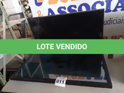 LOTE 011 - 02 TVS MARCAS E MODELOS DIVERSOS PARA RETIRADA DE PEÇAS. (NO ESTADO) ATENÇÃO! FAZER A VISITAÇÃO ANTES DE ARREMATAR, NÃO SABEMOS SE FUNCIONA. LEILÃO NÃO TEM GARANTIA E NEM DEVOLUÇÃO, SUJEITO A POSSÍVEIS AVARIAS VISÍVEIS/OCULTAS E/OU AUSÊNCIA DE COMPONENTES.