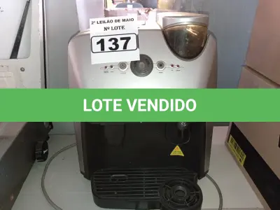 LOTE 137 - 01 CAFETEIRA BARI EXPRESSO. (NO ESTADO) ATENÇÃO! FAZER A VISITAÇÃO ANTES DE ARREMATAR, NÃO SABEMOS SE FUNCIONA. LEILÃO NÃO TEM GARANTIA E NEM DEVOLUÇÃO, SUJEITO A POSSÍVEIS AVARIAS VISÍVEIS/OCULTAS E/OU AUSÊNCIA DE COMPONENTES.