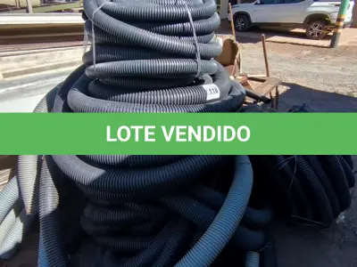 LOTE 118 - 01 LOTE COM TUBULAÇÃO PEAD 50 E 75 (NO ESTADO)