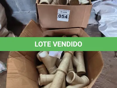 LOTE 054 - 01 LOTE COM CONEXÕES JUNÇÃO Y 100X75 (NO ESTADO)