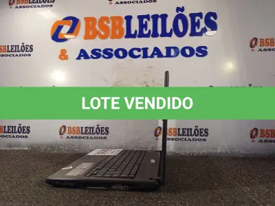 LOTE 010 - 01 NOTEBOOK MARCA EMACHINES D442 V081. (NO ESTADO) ATENÇÃO! FAZER A VISITAÇÃO ANTES DE ARREMATAR, NÃO SABEMOS SE FUNCIONA. LEILÃO NÃO TEM GARANTIA E NEM DEVOLUÇÃO, SUJEITO A POSSÍVEIS AVARIAS VISÍVEIS/OCULTAS E/OU AUSÊNCIA DE COMPONENTES.