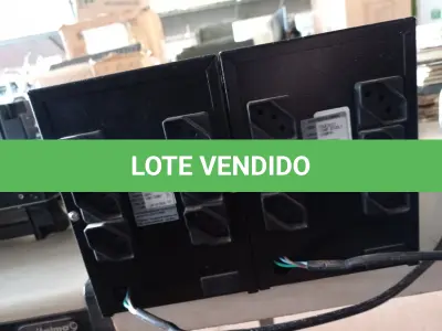 LOTE 174 - 02 ESTABILIZADORES TS SHARA 1500VA. (NO ESTADO) ATENÇÃO! FAZER A VISITAÇÃO ANTES DE ARREMATAR, NÃO SABEMOS SE FUNCIONA. LEILÃO NÃO TEM GARANTIA E NEM DEVOLUÇÃO, SUJEITO A POSSÍVEIS AVARIAS VISÍVEIS/OCULTAS E/OU AUSÊNCIA DE COMPONENTES.