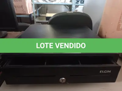 LOTE 128 - 01 GAVETA PARA CAIXA DE SUPERMERCADO. (NO ESTADO) ATENÇÃO! FAZER A VISITAÇÃO ANTES DE ARREMATAR, NÃO SABEMOS SE FUNCIONA. LEILÃO NÃO TEM GARANTIA E NEM DEVOLUÇÃO, SUJEITO A POSSÍVEIS AVARIAS VISÍVEIS/OCULTAS E/OU AUSÊNCIA DE COMPONENTES.
