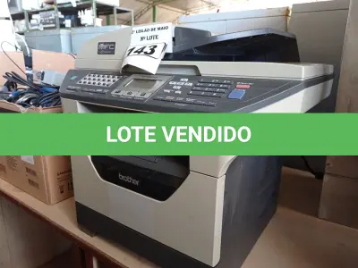 LOTE 143 - 01 IMPRESSORA MULTIFUNCIONAL MARCA BROTHER MODELO MFC-8890DW. (NO ESTADO) ATENÇÃO! FAZER A VISITAÇÃO ANTES DE ARREMATAR, NÃO SABEMOS SE FUNCIONA. LEILÃO NÃO TEM GARANTIA E NEM DEVOLUÇÃO, SUJEITO A POSSÍVEIS AVARIAS VISÍVEIS/OCULTAS E/OU AUSÊNCIA DE COMPONENTES.
