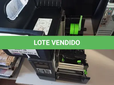 LOTE 202 - 01 IMPRESSORA DE ETIQUETAS MARCA TSC. (NO ESTADO) ATENÇÃO! FAZER A VISITAÇÃO ANTES DE ARREMATAR, NÃO SABEMOS SE FUNCIONA. LEILÃO NÃO TEM GARANTIA E NEM DEVOLUÇÃO, SUJEITO A POSSÍVEIS AVARIAS VISÍVEIS/OCULTAS E/OU AUSÊNCIA DE COMPONENTES.