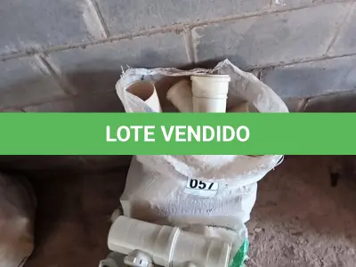 LOTE 057 - 01 LOTE COM CONEXÕES T DE VISITA E JUNÇÃO Y 100X75  (NO ESTADO)