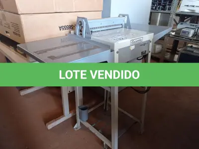 LOTE 132 - 01 PERFURADOR DE PAPEL. (NO ESTADO) ATENÇÃO! FAZER A VISITAÇÃO ANTES DE ARREMATAR, NÃO SABEMOS SE FUNCIONA. LEILÃO NÃO TEM GARANTIA E NEM DEVOLUÇÃO, SUJEITO A POSSÍVEIS AVARIAS VISÍVEIS/OCULTAS E/OU AUSÊNCIA DE COMPONENTES.