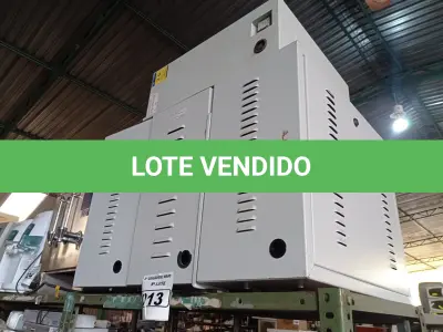 LOTE 013 - 04 CAIXAS DE BANCO DE BATERIAS “VAZIAS”. (NO ESTADO) ATENÇÃO! FAZER A VISITAÇÃO ANTES DE ARREMATAR, NÃO SABEMOS SE FUNCIONA. LEILÃO NÃO TEM GARANTIA E NEM DEVOLUÇÃO, SUJEITO A POSSÍVEIS AVARIAS VISÍVEIS/OCULTAS E/OU AUSÊNCIA DE COMPONENTES.