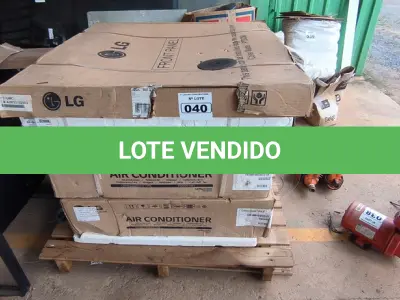 LOTE 040 - 02 EVAPORADORAS K7 LG (NO ESTADO)