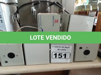 LOTE 151 - 06 AUTOTRANSFORMADORES MARCAS E MODELOS DIVERSOS. (NO ESTADO) ATENÇÃO! FAZER A VISITAÇÃO ANTES DE ARREMATAR, NÃO SABEMOS SE FUNCIONA. LEILÃO NÃO TEM GARANTIA E NEM DEVOLUÇÃO, SUJEITO A POSSÍVEIS AVARIAS VISÍVEIS/OCULTAS E/OU AUSÊNCIA DE COMPONENTES.