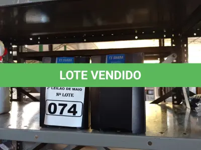 LOTE 074 - 02 ESTABILIZADORES TS SHARA 1500VA. (NO ESTADO) ATENÇÃO! FAZER A VISITAÇÃO ANTES DE ARREMATAR, NÃO SABEMOS SE FUNCIONA. LEILÃO NÃO TEM GARANTIA E NEM DEVOLUÇÃO, SUJEITO A POSSÍVEIS AVARIAS VISÍVEIS/OCULTAS E/OU AUSÊNCIA DE COMPONENTES.