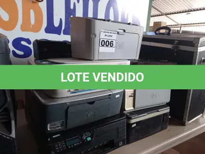 LOTE 006 - 14 IMPRESSORAS MARCAS E MODELOS DIVERSOS PARA RETIRADA DE PEÇAS. (NO ESTADO) ATENÇÃO! FAZER A VISITAÇÃO ANTES DE ARREMATAR, NÃO SABEMOS SE FUNCIONA. LEILÃO NÃO TEM GARANTIA E NEM DEVOLUÇÃO, SUJEITO A POSSÍVEIS AVARIAS VISÍVEIS/OCULTAS E/OU AUSÊNCIA DE COMPONENTES.