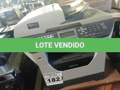 LOTE 182 - 01 IMPRESSORA MULTIFUNCIONAL MARCA BROTHER MODELO MFC-8890DW. (NO ESTADO) ATENÇÃO! FAZER A VISITAÇÃO ANTES DE ARREMATAR, NÃO SABEMOS SE FUNCIONA. LEILÃO NÃO TEM GARANTIA E NEM DEVOLUÇÃO, SUJEITO A POSSÍVEIS AVARIAS VISÍVEIS/OCULTAS E/OU AUSÊNCIA DE COMPONENTES.