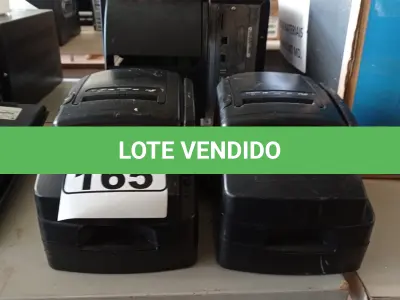 LOTE 165 - 02 IMPRESSORAS DE CUPOM. (NO ESTADO) ATENÇÃO! FAZER A VISITAÇÃO ANTES DE ARREMATAR, NÃO SABEMOS SE FUNCIONA. LEILÃO NÃO TEM GARANTIA E NEM DEVOLUÇÃO, SUJEITO A POSSÍVEIS AVARIAS VISÍVEIS/OCULTAS E/OU AUSÊNCIA DE COMPONENTES.