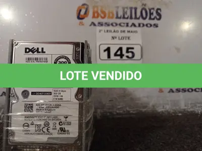 LOTE 145 - 10 HARD DISCS PARA SERVIDOR DE GAVETA. (NO ESTADO) ATENÇÃO! FAZER A VISITAÇÃO ANTES DE ARREMATAR, NÃO SABEMOS SE FUNCIONA. LEILÃO NÃO TEM GARANTIA E NEM DEVOLUÇÃO, SUJEITO A POSSÍVEIS AVARIAS VISÍVEIS/OCULTAS E/OU AUSÊNCIA DE COMPONENTES.