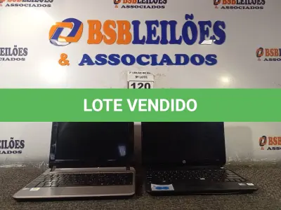LOTE 120 - 02 NETBOOKS MARCAS E MODELOS DIVERSOS. (NO ESTADO) ATENÇÃO! FAZER A VISITAÇÃO ANTES DE ARREMATAR, NÃO SABEMOS SE FUNCIONA. LEILÃO NÃO TEM GARANTIA E NEM DEVOLUÇÃO, SUJEITO A POSSÍVEIS AVARIAS VISÍVEIS/OCULTAS E/OU AUSÊNCIA DE COMPONENTES.