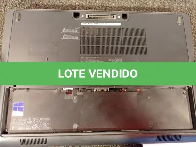 LOTE 030 - 01 NOTEBOOK MARCA DELL LATITUDE E7440. (NO ESTADO) ATENÇÃO! FAZER A VISITAÇÃO ANTES DE ARREMATAR, NÃO SABEMOS SE FUNCIONA. LEILÃO NÃO TEM GARANTIA E NEM DEVOLUÇÃO, SUJEITO A POSSÍVEIS AVARIAS VISÍVEIS/OCULTAS E/OU AUSÊNCIA DE COMPONENTES.