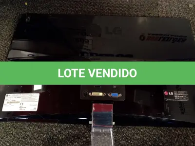 LOTE 205 - 02 MONITORES MARCAS LG MODELOS FLATROM E2360V-PN/E2260V-PN. (NO ESTADO) ATENÇÃO! FAZER A VISITAÇÃO ANTES DE ARREMATAR, NÃO SABEMOS SE FUNCIONA. LEILÃO NÃO TEM GARANTIA E NEM DEVOLUÇÃO, SUJEITO A POSSÍVEIS AVARIAS VISÍVEIS/OCULTAS E/OU AUSÊNCIA DE COMPONENTES.