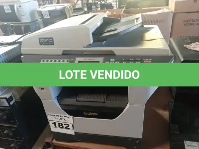 LOTE 182 - 01 IMPRESSORA MULTIFUNCIONAL MARCA BROTHER MODELO MFC-8890DW. (NO ESTADO) ATENÇÃO! FAZER A VISITAÇÃO ANTES DE ARREMATAR, NÃO SABEMOS SE FUNCIONA. LEILÃO NÃO TEM GARANTIA E NEM DEVOLUÇÃO, SUJEITO A POSSÍVEIS AVARIAS VISÍVEIS/OCULTAS E/OU AUSÊNCIA DE COMPONENTES.
