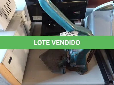 LOTE 248 - 01 ANTIGA MAQUINA GRÁFICA “MÁQUINA PARA CANTEAR”. (NO ESTADO) ATENÇÃO! FAZER A VISITAÇÃO ANTES DE ARREMATAR, NÃO SABEMOS SE FUNCIONA. LEILÃO NÃO TEM GARANTIA E NEM DEVOLUÇÃO, SUJEITO A POSSÍVEIS AVARIAS VISÍVEIS/OCULTAS E/OU AUSÊNCIA DE COMPONENTES.