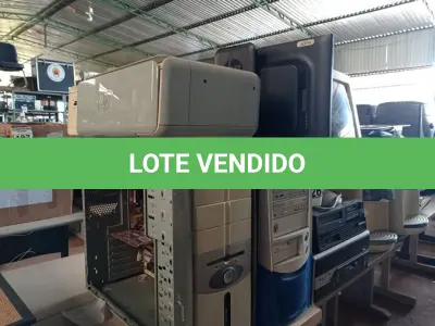 LOTE 268 - 04 CPU’S, 01 IMPRESSORA E 02 MONITORES MARCAS E MODELOS DIVERSOS. (NO ESTADO) ATENÇÃO! FAZER A VISITAÇÃO ANTES DE ARREMATAR, NÃO SABEMOS SE FUNCIONA. LEILÃO NÃO TEM GARANTIA E NEM DEVOLUÇÃO, SUJEITO A POSSÍVEIS AVARIAS VISÍVEIS/OCULTAS E/OU AUSÊNCIA DE COMPONENTES.