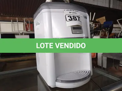 LOTE 387 - 01 BEBEDOURO PARA GARRAFÃO “ELETRÔNICO “MARCA LATINA 220V. (NO ESTADO) ATENÇÃO! FAZER A VISITAÇÃO ANTES DE ARREMATAR, NÃO SABEMOS SE FUNCIONA. LEILÃO NÃO TEM GARANTIA E NEM DEVOLUÇÃO, SUJEITO A POSSÍVEIS AVARIAS VISÍVEIS/OCULTAS E/OU AUSÊNCIA DE COMPONENTES.