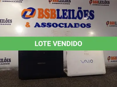 LOTE 317 - 02 NETBOOK’S MARCAS E MODELOS DIVERSOS. (NO ESTADO) ATENÇÃO! FAZER A VISITAÇÃO ANTES DE ARREMATAR, NÃO SABEMOS SE FUNCIONA. LEILÃO NÃO TEM GARANTIA E NEM DEVOLUÇÃO, SUJEITO A POSSÍVEIS AVARIAS VISÍVEIS/OCULTAS E/OU AUSÊNCIA DE COMPONENTES.