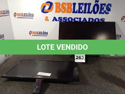 LOTE 263 - 02 MONITORES LG FLATROM E2360V-PN. (NO ESTADO) ATENÇÃO! FAZER A VISITAÇÃO ANTES DE ARREMATAR, NÃO SABEMOS SE FUNCIONA. LEILÃO NÃO TEM GARANTIA E NEM DEVOLUÇÃO, SUJEITO A POSSÍVEIS AVARIAS VISÍVEIS/OCULTAS E/OU AUSÊNCIA DE COMPONENTES.