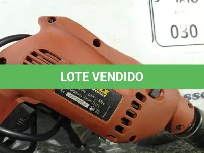 LOTE 030 - 01 PARAFUSADEIRA/FURADEIRA MARCA SCHUZ 220V. (NO ESTADO) ATENÇÃO! FAZER A VISITAÇÃO ANTES DE ARREMATAR, NÃO SABEMOS SE FUNCIONA. LEILÃO NÃO TEM GARANTIA E NEM DEVOLUÇÃO, SUJEITO A POSSÍVEIS AVARIAS VISÍVEIS/OCULTAS E/OU AUSÊNCIA DE COMPONENTES.