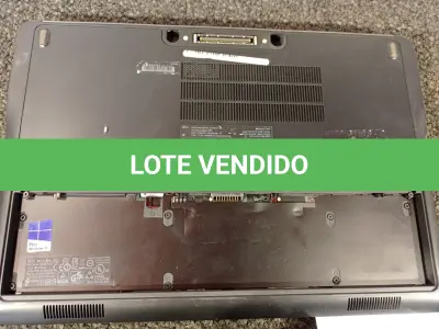 LOTE 210 - 01 NOTEBOOK MARCA DELL LATITUDE E7440. (NO ESTADO) ATENÇÃO! FAZER A VISITAÇÃO ANTES DE ARREMATAR, NÃO SABEMOS SE FUNCIONA. LEILÃO NÃO TEM GARANTIA E NEM DEVOLUÇÃO, SUJEITO A POSSÍVEIS AVARIAS VISÍVEIS/OCULTAS E/OU AUSÊNCIA DE COMPONENTES.