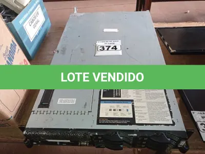LOTE 374 - 01 SERVIDOR DE GAVETA MARCA IBM. (NO ESTADO) ATENÇÃO! FAZER A VISITAÇÃO ANTES DE ARREMATAR, NÃO SABEMOS SE FUNCIONA. LEILÃO NÃO TEM GARANTIA E NEM DEVOLUÇÃO, SUJEITO A POSSÍVEIS AVARIAS VISÍVEIS/OCULTAS E/OU AUSÊNCIA DE COMPONENTES.
