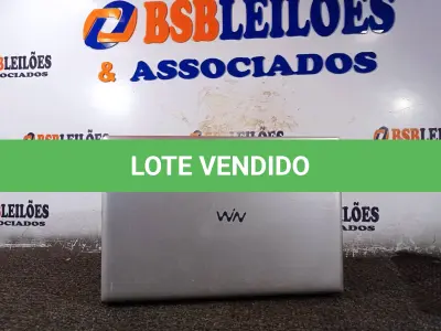 LOTE 241 - 01 NOTEBOOK MARCA CCE ULTRA THIN S23. (NO ESTADO) ATENÇÃO! FAZER A VISITAÇÃO ANTES DE ARREMATAR, NÃO SABEMOS SE FUNCIONA. LEILÃO NÃO TEM GARANTIA E NEM DEVOLUÇÃO, SUJEITO A POSSÍVEIS AVARIAS VISÍVEIS/OCULTAS E/OU AUSÊNCIA DE COMPONENTES.