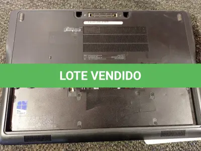 LOTE 240 - 01 NOTEBOOK MARCA DELL LATITUDE E7440. (NO ESTADO) ATENÇÃO! FAZER A VISITAÇÃO ANTES DE ARREMATAR, NÃO SABEMOS SE FUNCIONA. LEILÃO NÃO TEM GARANTIA E NEM DEVOLUÇÃO, SUJEITO A POSSÍVEIS AVARIAS VISÍVEIS/OCULTAS E/OU AUSÊNCIA DE COMPONENTES.