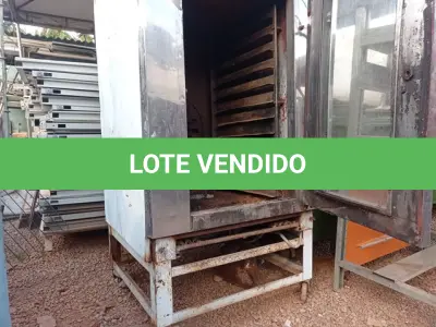 LOTE 350 - 01 FORNO INDUSTRIAL MARCA PRÓGAS PARA RETIRADA DE PEÇAS. (NO ESTADO) ATENÇÃO! FAZER A VISITAÇÃO ANTES DE ARREMATAR, NÃO SABEMOS SE FUNCIONA. LEILÃO NÃO TEM GARANTIA E NEM DEVOLUÇÃO, SUJEITO A POSSÍVEIS AVARIAS VISÍVEIS/OCULTAS E/OU AUSÊNCIA DE COMPONENTES.