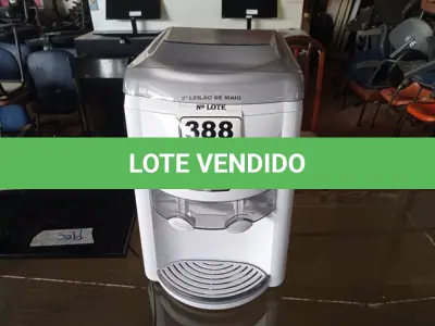 LOTE 388 - 01 BEBEDOURO PARA GARRAFÃO “ELETRÔNICO “MARCA LATINA 220V. (NO ESTADO) ATENÇÃO! FAZER A VISITAÇÃO ANTES DE ARREMATAR, NÃO SABEMOS SE FUNCIONA. LEILÃO NÃO TEM GARANTIA E NEM DEVOLUÇÃO, SUJEITO A POSSÍVEIS AVARIAS VISÍVEIS/OCULTAS E/OU AUSÊNCIA DE COMPONENTES.