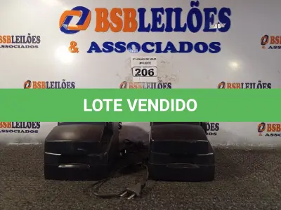 LOTE 206 - 02 IMPRESSORAS DE CUPOM. (NO ESTADO) ATENÇÃO! FAZER A VISITAÇÃO ANTES DE ARREMATAR, NÃO SABEMOS SE FUNCIONA. LEILÃO NÃO TEM GARANTIA E NEM DEVOLUÇÃO, SUJEITO A POSSÍVEIS AVARIAS VISÍVEIS/OCULTAS E/OU AUSÊNCIA DE COMPONENTES.