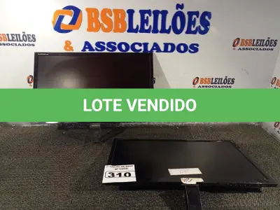 LOTE 310 - 02 MONITORES MARCAS LG MODELOS FLATROM E2360V-PN/E2260V-PN. (NO ESTADO) ATENÇÃO! FAZER A VISITAÇÃO ANTES DE ARREMATAR, NÃO SABEMOS SE FUNCIONA. LEILÃO NÃO TEM GARANTIA E NEM DEVOLUÇÃO, SUJEITO A POSSÍVEIS AVARIAS VISÍVEIS/OCULTAS E/OU AUSÊNCIA DE COMPONENTES.