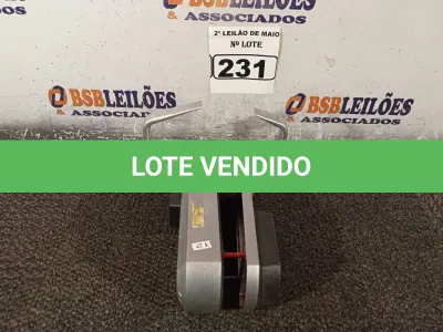 LOTE 231 - 01 FECHADURA ELETRÔNICA. (NO ESTADO) ATENÇÃO! FAZER A VISITAÇÃO ANTES DE ARREMATAR, NÃO SABEMOS SE FUNCIONA. LEILÃO NÃO TEM GARANTIA E NEM DEVOLUÇÃO, SUJEITO A POSSÍVEIS AVARIAS VISÍVEIS/OCULTAS E/OU AUSÊNCIA DE COMPONENTES.