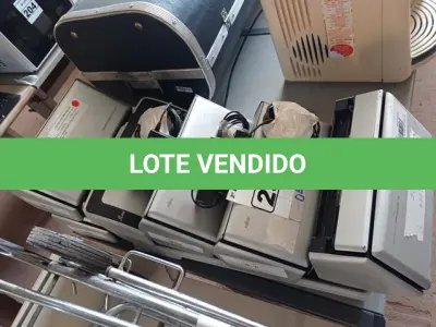 LOTE 257 - 06 SCANNER’S MARCAS E MODELOS DIVERSOS. (NO ESTADO) ATENÇÃO! FAZER A VISITAÇÃO ANTES DE ARREMATAR, NÃO SABEMOS SE FUNCIONA. LEILÃO NÃO TEM GARANTIA E NEM DEVOLUÇÃO, SUJEITO A POSSÍVEIS AVARIAS VISÍVEIS/OCULTAS E/OU AUSÊNCIA DE COMPONENTES.