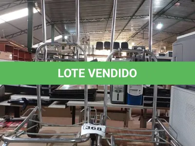 LOTE 368 - 02 CARRINHOS PARA TRANSPORTE DE CARGAS. (NO ESTADO) ATENÇÃO! FAZER A VISITAÇÃO ANTES DE ARREMATAR, NÃO SABEMOS SE FUNCIONA. LEILÃO NÃO TEM GARANTIA E NEM DEVOLUÇÃO, SUJEITO A POSSÍVEIS AVARIAS VISÍVEIS/OCULTAS E/OU AUSÊNCIA DE COMPONENTES.