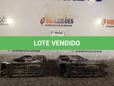 LOTE 034 - 02 PLACAS MÃE GAMER. (NO ESTADO) ATENÇÃO! FAZER A VISITAÇÃO ANTES DE ARREMATAR, NÃO SABEMOS SE FUNCIONA. LEILÃO NÃO TEM GARANTIA E NEM DEVOLUÇÃO, SUJEITO A POSSÍVEIS AVARIAS VISÍVEIS/OCULTAS E/OU AUSÊNCIA DE COMPONENTES.