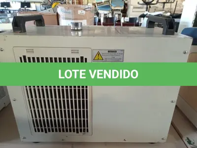 LOTE 362 - 01 CHILLER CW-5000, MÁQUINA PARA TUBO LASER CO2. (NO ESTADO) ATENÇÃO! FAZER A VISITAÇÃO ANTES DE ARREMATAR, NÃO SABEMOS SE FUNCIONA. LEILÃO NÃO TEM GARANTIA E NEM DEVOLUÇÃO, SUJEITO A POSSÍVEIS AVARIAS VISÍVEIS/OCULTAS E/OU AUSÊNCIA DE COMPONENTES.
