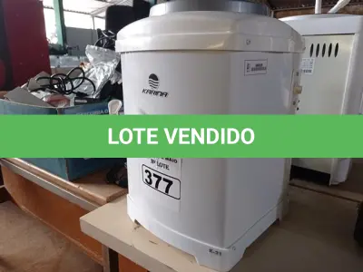 LOTE 377 - 01 BEBEDOURO PARA GARRAFÃO “REFRIGERADO” MARCA KARINA 220V. (NO ESTADO) ATENÇÃO! FAZER A VISITAÇÃO ANTES DE ARREMATAR, NÃO SABEMOS SE FUNCIONA. LEILÃO NÃO TEM GARANTIA E NEM DEVOLUÇÃO, SUJEITO A POSSÍVEIS AVARIAS VISÍVEIS/OCULTAS E/OU AUSÊNCIA DE COMPONENTES.