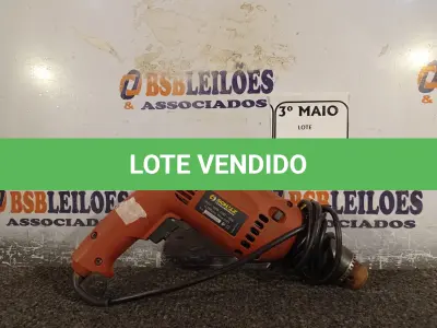 LOTE 020 - 01 PARAFUSADEIRA/FURADEIRA MARCA SCHUZ 220V. (NO ESTADO) ATENÇÃO! FAZER A VISITAÇÃO ANTES DE ARREMATAR, NÃO SABEMOS SE FUNCIONA. LEILÃO NÃO TEM GARANTIA E NEM DEVOLUÇÃO, SUJEITO A POSSÍVEIS AVARIAS VISÍVEIS/OCULTAS E/OU AUSÊNCIA DE COMPONENTES.