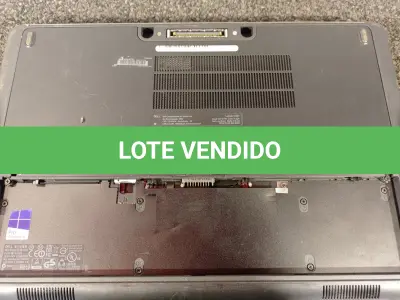 LOTE 220 - 01 NOTEBOOK MARCA DELL LATITUDE E7440. (NO ESTADO) ATENÇÃO! FAZER A VISITAÇÃO ANTES DE ARREMATAR, NÃO SABEMOS SE FUNCIONA. LEILÃO NÃO TEM GARANTIA E NEM DEVOLUÇÃO, SUJEITO A POSSÍVEIS AVARIAS VISÍVEIS/OCULTAS E/OU AUSÊNCIA DE COMPONENTES.