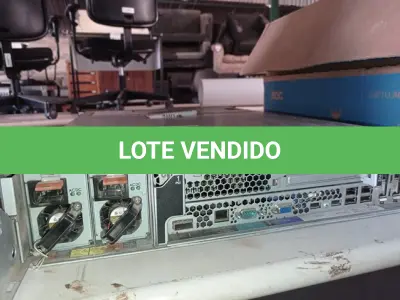 LOTE 365 - 01 SERVIDOR DE GAVETA MARCA IBM. (NO ESTADO) ATENÇÃO! FAZER A VISITAÇÃO ANTES DE ARREMATAR, NÃO SABEMOS SE FUNCIONA. LEILÃO NÃO TEM GARANTIA E NEM DEVOLUÇÃO, SUJEITO A POSSÍVEIS AVARIAS VISÍVEIS/OCULTAS E/OU AUSÊNCIA DE COMPONENTES.
