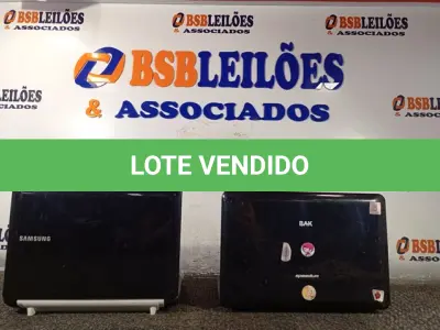 LOTE 305 - 02 NETBOOK’S MARCAS E MODELOS DIVERSOS. (NO ESTADO) ATENÇÃO! FAZER A VISITAÇÃO ANTES DE ARREMATAR, NÃO SABEMOS SE FUNCIONA. LEILÃO NÃO TEM GARANTIA E NEM DEVOLUÇÃO, SUJEITO A POSSÍVEIS AVARIAS VISÍVEIS/OCULTAS E/OU AUSÊNCIA DE COMPONENTES.