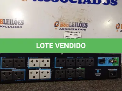 LOTE 238 - 01 CONDICIONADOR DE REDE MODELO DMA 2500(NO ESTADO) ATENÇÃO! FAZER A VISITAÇÃO ANTES DE ARREMATAR, NÃO SABEMOS SE FUNCIONA. LEILÃO NÃO TEM GARANTIA E NEM DEVOLUÇÃO, SUJEITO A POSSÍVEIS AVARIAS VISÍVEIS/OCULTAS E/OU AUSÊNCIA DE COMPONENTES.