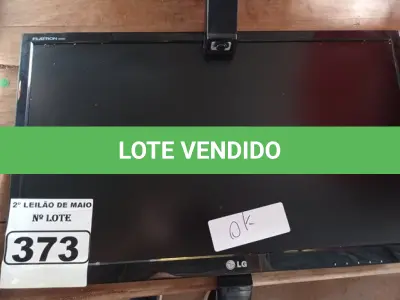 LOTE 373 - 02 MONITORES MARCAS LG MODELOS FLATROM E2360V-PN/E2260V-PN. (NO ESTADO) ATENÇÃO! FAZER A VISITAÇÃO ANTES DE ARREMATAR, NÃO SABEMOS SE FUNCIONA. LEILÃO NÃO TEM GARANTIA E NEM DEVOLUÇÃO, SUJEITO A POSSÍVEIS AVARIAS VISÍVEIS/OCULTAS E/OU AUSÊNCIA DE COMPONENTES.